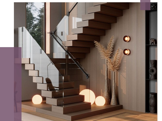 Изготовление и монтаж лестниц в Дедовске от 93458 руб. | ПРОЛЁТ-Ддв