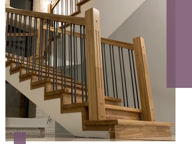 Реставрация деревянных и металлических лестниц в Дедовске