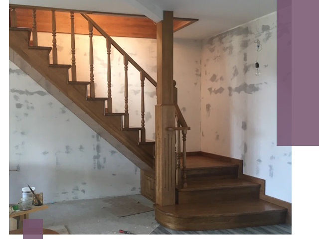 Ремонт деревянных лестниц в Дедовске: быстро и качественно