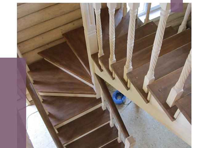 Реставрация деревянных лестниц в Дедовске от 4618 руб.