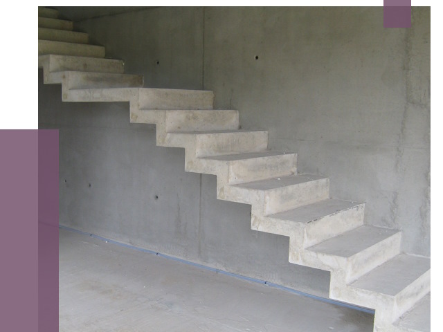 Бетонные лестницы в Дедовске от 20341 руб. под ключ | ПРОЛЁТ-Ддв