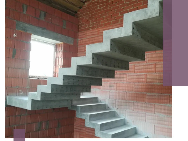 Бетонные лестницы под ключ в Дедовске: монтаж, демонтаж, ремонт