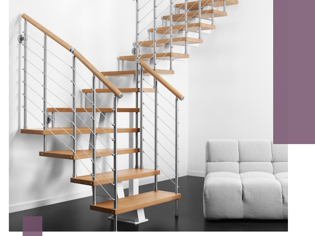 Модульные лестницы под ключ в Дедовске — монтаж и изготовление