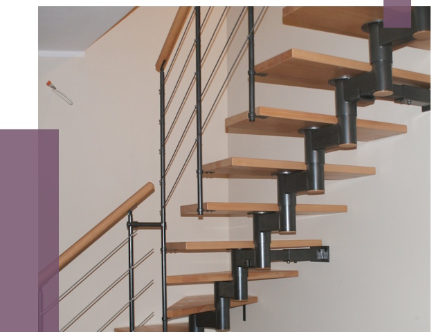 Изготовление модульных лестниц в Дедовске от 12369 руб. 
