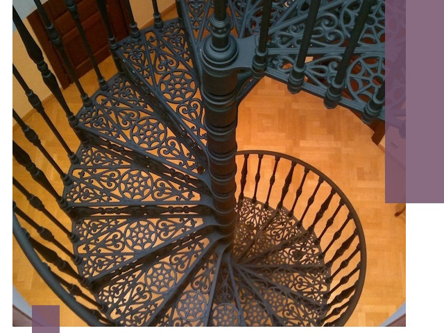 Винтовые лестницы под ключ в Дедовске: производство и монтаж