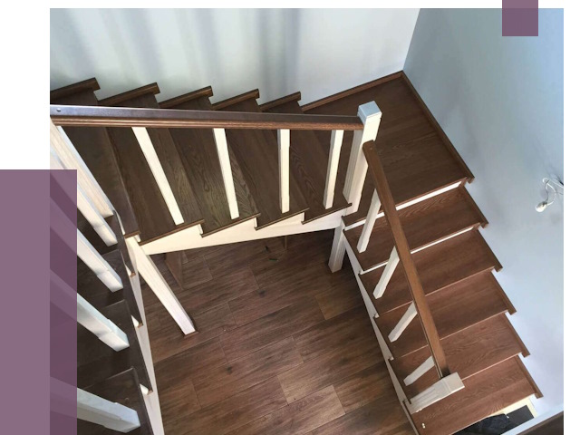 Изготовление П-образных лестниц в Дедовске от 16328 руб.