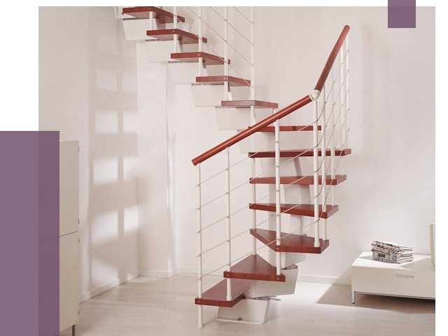 Изготовление лестниц на больцах в Дедовске от 10445 руб. | ПРОЛЁТ-Ддв