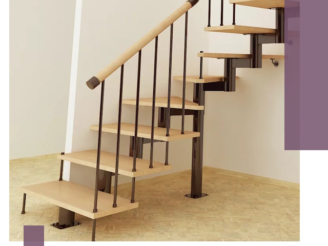 Монтаж лестниц на больцах в Дедовске — быстро и надежно