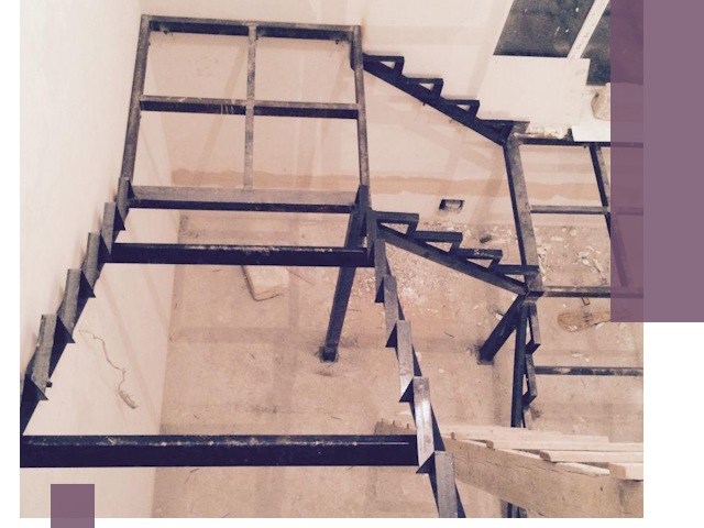 Монтаж лестниц на металлокаркасе в Дедовске быстро и качественно