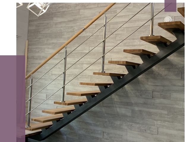 Изготовление лестниц на монокосоуре в Дедовске от 81913 руб. 