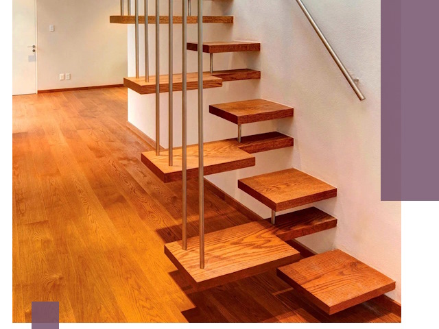 Лестницы «гусиный шаг» на заказ в Дедовске для узких пространств