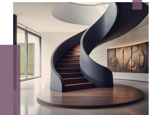 Элитные лестницы под заказ в Дедовске от 203408 руб. — ПРОЛЁТ-Ддв