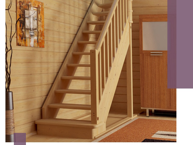 Лестницы эконом класса под ключ в Дедовске — недорого и быстро