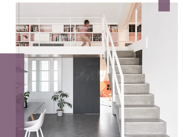 Лестницы для двухуровневой квартиры в Дедовске от 189664 руб. | ПРОЛЁТ-Ддв