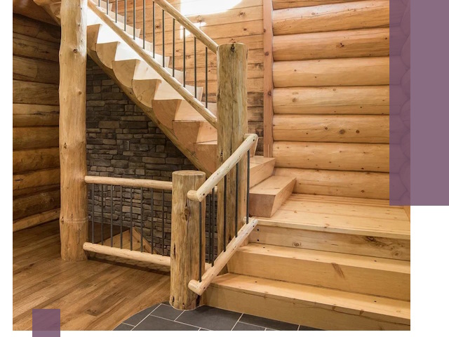 Лестницы в баню под заказ и профессиональный монтаж в Дедовске