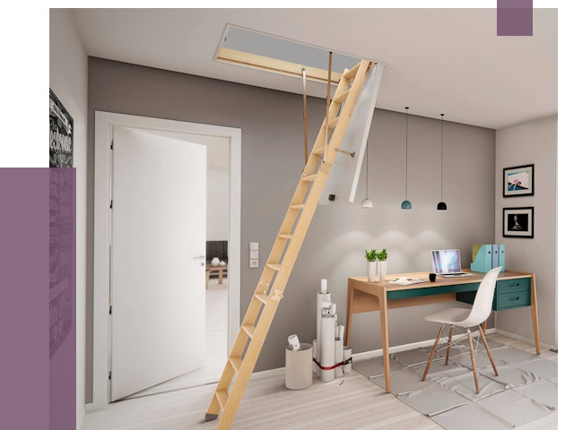 Чердачные лестницы в Дедовске — от 15668 руб. | ПРОЛЁТ-Ддв