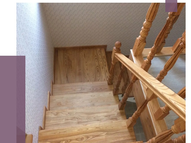 Сосновые лестницы в Дедовске под ключ от 8686 руб.  | ПРОЛЁТ-Ддв