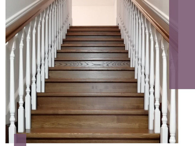 Лестницы из ясеня на заказ в Дедовске — изготовление и монтаж