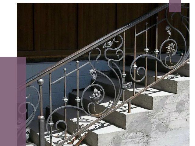Кованые перила в Дедовске от 9346 руб. под ключ — качество от ПРОЛЁТ-Ддв