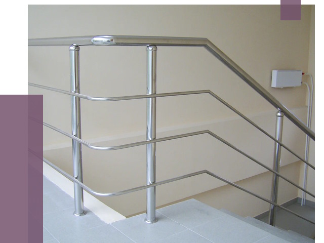 Алюминиевые перила в Дедовске от 6817 руб. под ключ | ПРОЛЁТ-Ддв