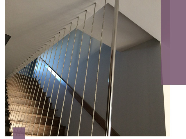 Тросовые перила под ключ в Дедовске — производство и монтаж