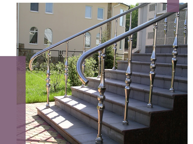 Перила для крыльца в Дедовске от 11545 руб. — монтаж ПРОЛЁТ-Ддв