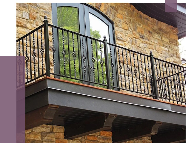 Балконные ограждения в Дедовске от 8631 руб. — купить | ПРОЛЁТ-Ддв
