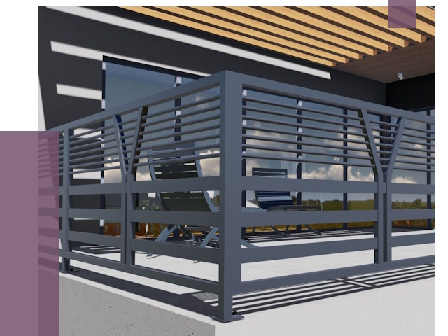 Изготовление балконных ограждений в Дедовске от 11545 руб. | ПРОЛЁТ-Ддв