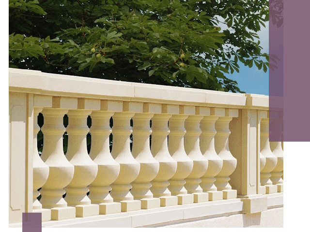 Установка балюстрады в Дедовске: изготовление и монтаж под ключ