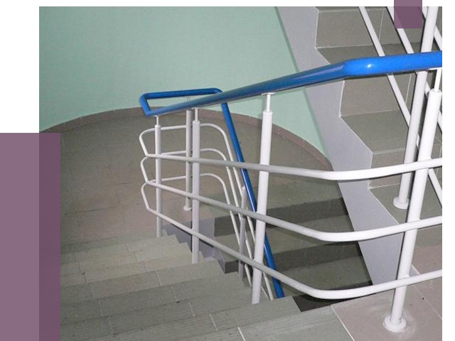 Перила в подъезде в Дедовске — установка и замена от 7971 руб. | ПРОЛЁТ-Ддв