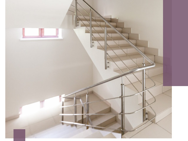 Установка и замена перил в подъезде в Дедовске