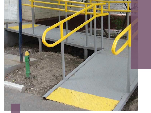 Монтаж пандусов для инвалидов в Дедовске — быстро и качественно