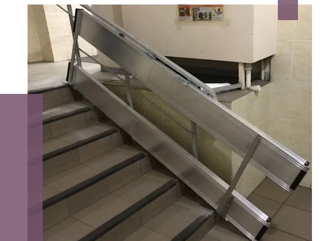 Откидные пандусы в Дедовске от 7147 руб. — купить | ПРОЛЁТ-Ддв