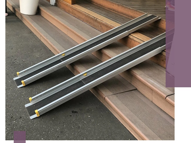 Телескопические пандусы под ключ в Дедовске — изготовление и монтаж