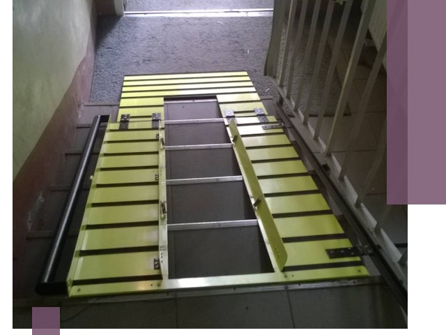 Профессиональный монтаж пандуса в подъезд в Дедовске