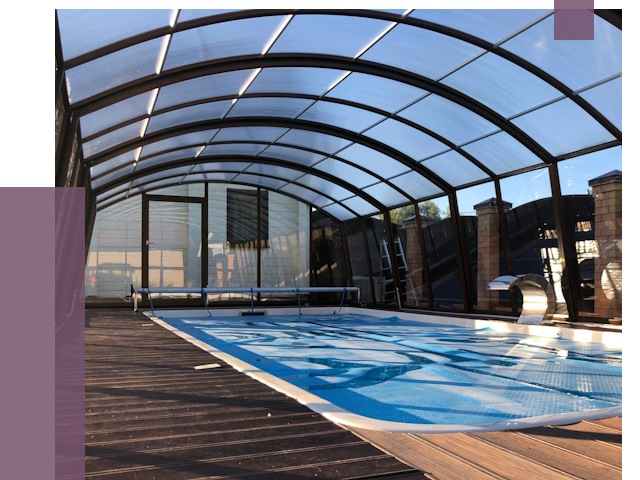 Навесы для бассейна в Дедовске от 18032 руб. под ключ | ПРОЛЁТ-Ддв