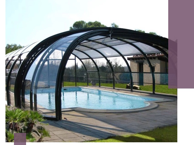 Навесы для бассейна в Дедовске: изготовление и монтаж под ключ