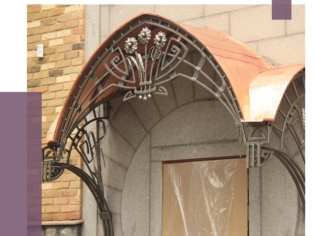 Арочные козырьки в Дедовске от 15668 руб. 