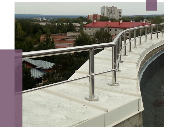Парапеты и ограждения кровли в Дедовске от 5333 руб.