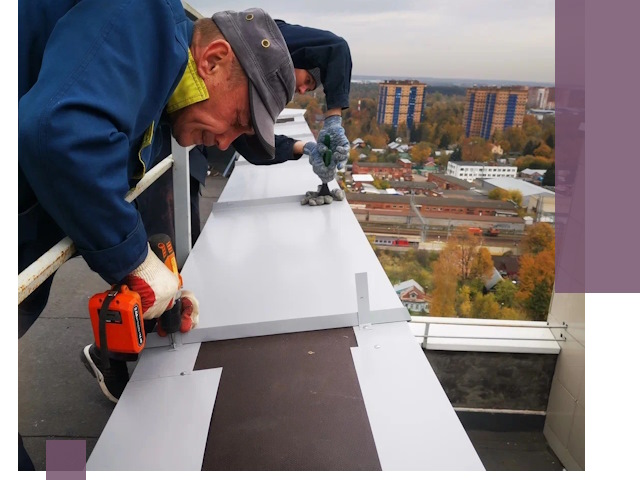 Монтаж парапетов в Дедовске — установка прочных металлических ограждений