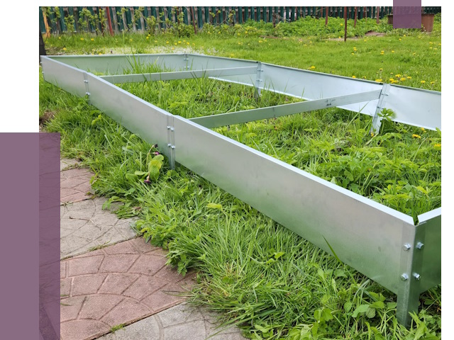 Металлические бордюры для грядок в Дедовске от 1924 руб. 