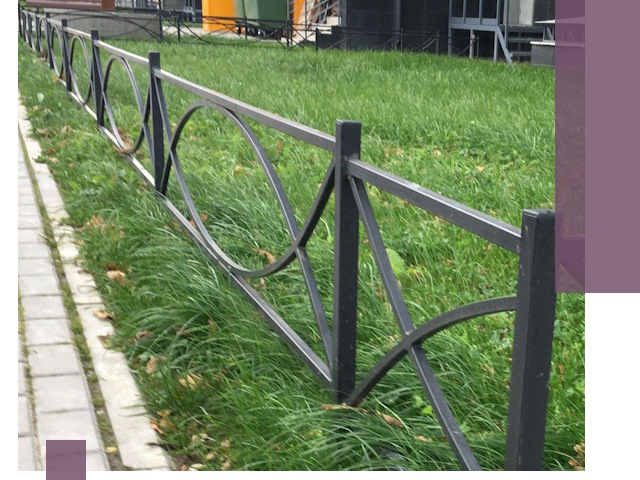 Газонные ограждения из металла в Дедовске — монтаж и продажа