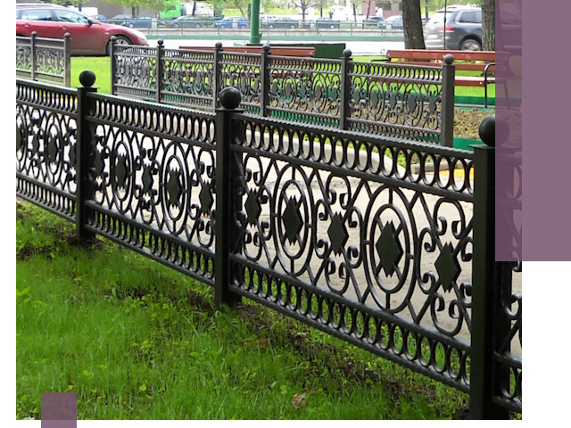 Секционные газонные ограждения под ключ в Дедовске