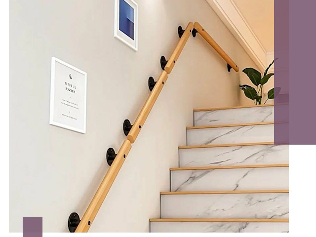 Поручни металлические и деревянные под ключ в Дедовске