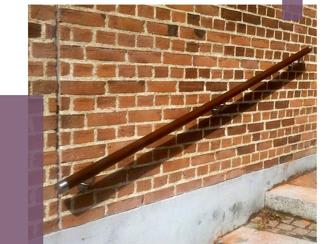 Изготовление пристенных поручней в Дедовске от 4783 руб. — ПРОЛЁТ-Ддв