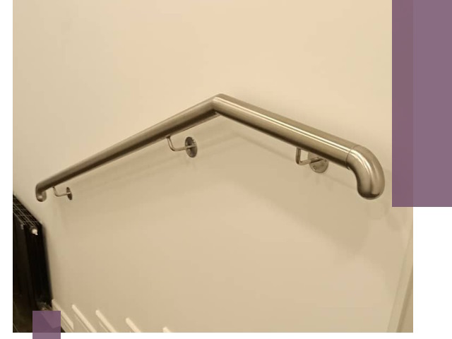 Изготовление пристенных поручней в Дедовске под ключ за сроки