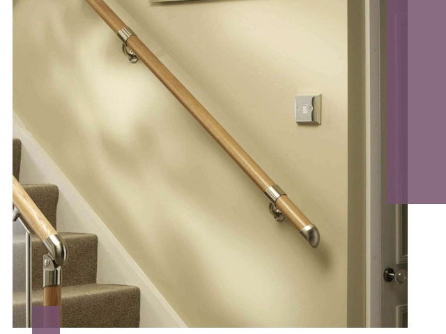 Монтаж пристенных поручней профессионально в Дедовске