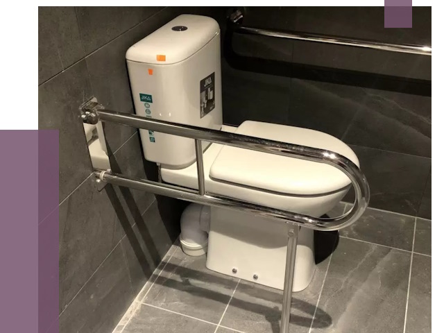 Поручни для санузлов в Дедовске от 4618 руб.  | ПРОЛЁТ-Ддв